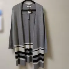 Leahmatin カーディガン ニット グレー　羽織