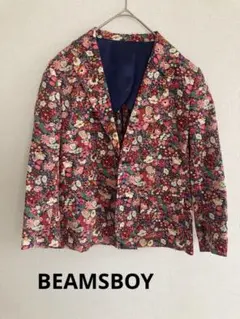 BEAMS BOY コットン　花柄　リバティ　ジャケット　春色のサムネイル