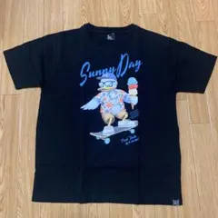 B ONE SOUL DUCK DUDE Tシャツ ブラック L