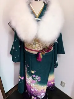 振袖　フルセット　着付け小物付き