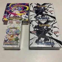 メガシンフォニア テラスタルフェスex他2箱 シュリンク付 4BOX 値下げ‼️