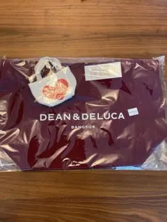 DEAN&DELUCA バンコク限定 トートバッグ 赤ボーダー - メルカリ