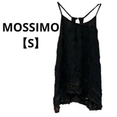 1点のみ✨MOSSIMO 【S】モッシモ ブラック キャミソール レース裾のサムネイル