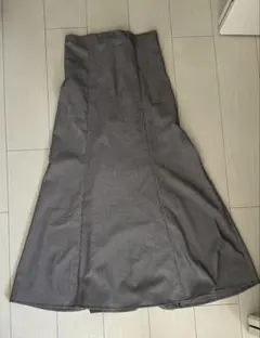 GRL グレー レースアップ マーメイドスカート Lサイズ