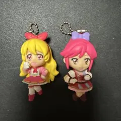 アイカツ！ガチャガチャキーホルダー星宮いちご音城セイラ