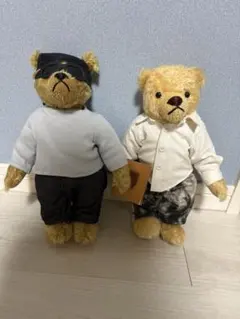 CHAGEand ASKA メモリアルテディベア CHAGEand ASKA メモリアルテディベア 希少】チャゲアス