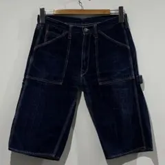 フラットヘッド インディゴ デニム ペインター ショーツ ワーク 30 パンツのサムネイル