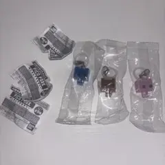 PIKO PARK ガチャガチャ めじるしアクセサリー ピンク ブルー ドーナツ