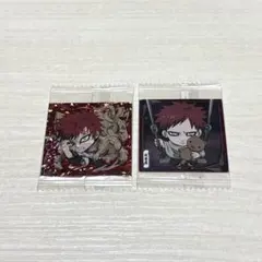 NARUTO-ナルト-疾風伝 忍界シールウエハース4 我愛羅　2枚セット