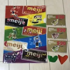 嵐 会場限定チャーム 3個セット 明治クリアファイル　落下物付き