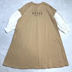 アリーム×ディズニー　ミニー　ドッキングワンピース　ミディ丈　ゆったりめ　フリーのサムネイル
