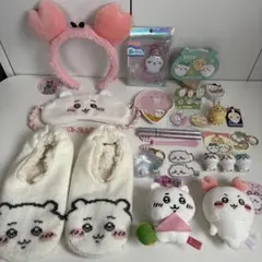 ちいかわ まとめ売りセット ぬいぐるみキーホルダー カチューシャ アイマスク
