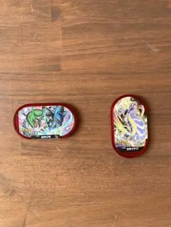 ポケモン　メザスタ　スペシャルタグ　ルカリオ　ミライドン