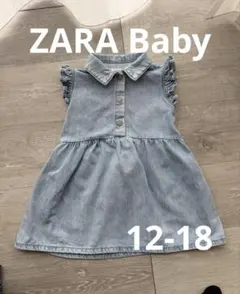 ZARA デニムワンピース 86cmのサムネイル