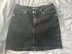 ZARA ブラック デニム タイトスカート