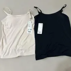 UNIQLO エアリズムブラタンクトップ 2色セット Mサイズ