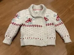 【美品】Baby gap カーディガン クリスマス