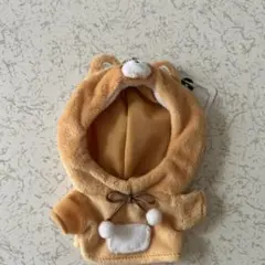 ぬい服　推し活　しば犬のフード付き着せ替え服
