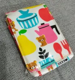 レア　リラックマ　北欧　小物入れ　ポーチ　パスケース　カードケース