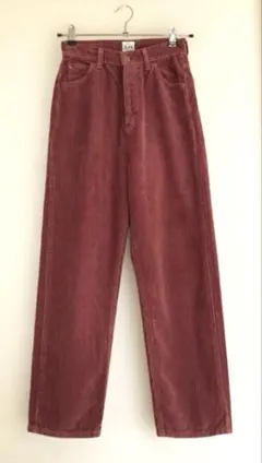 Lee コーデュロイ ハイウエストパンツ XS