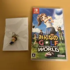 Nintendo Switch みんなのゴルフワールド コード未使用 おまけ付