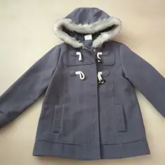 グレー ダッフルコート 120cm
