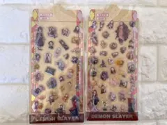 鬼滅の刃 ぷくぷくシール 立体シール 硬いシール 2枚
