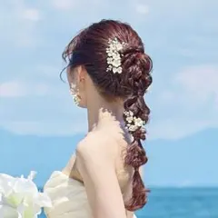 ヘアアクセサリー　ヘッドドレス　イヤリング　Bliss