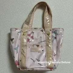 Samantha Thavasa Deluxe トートバッグ ピンクのサムネイル