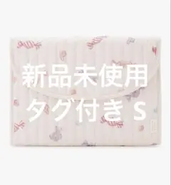 新品 ジェラートピケ キャンディ柄 ピンク 母子手帳ケース S