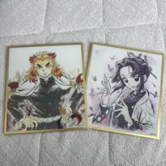 鬼滅の刃　アクリル色紙　2枚セット