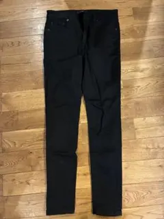 JEANASIS ブラック スキニーパンツ　Mサイズ