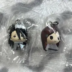 BLEACH ブリーチ めじるしアクセサリー 朽木白哉 井上織姫 ガチャガチャ