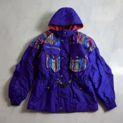 CABIN CLUB キャビンクラブ　スキーウェア　ジャンパー　Ｍ　派手柄