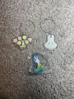 ミッフィー　アクリルキーホルダー3種