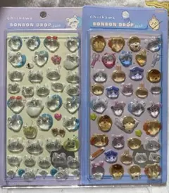 ちいかわ 3D立体シール 2シートセット