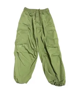 GU カーゴパンツ オリーブグリーン