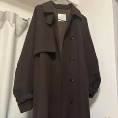 FREAK'S STORE ブラウン ロングコート Fサイズ