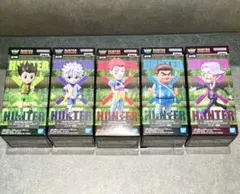 HUNTER×HUNTER ワールドコレクタブルフィギュア 全5種セット