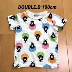 DOUBLE.B ミキハウス アフロベア Tシャツ 100cmのサムネイル