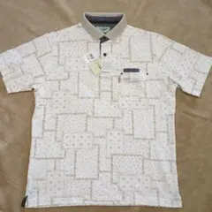 新品 Crocodile 半袖ポロシャツ L ペイズリー