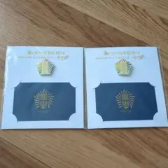 嵐 ワクワク学校2019 グッズ 【復刻版校章バッジ】2枚セット