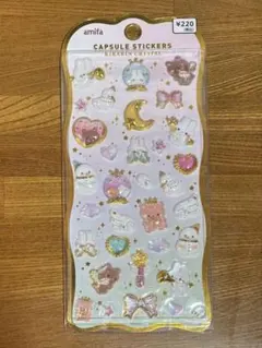 amifa カプセルシール　きらりんクリスタルエンジェルスノー