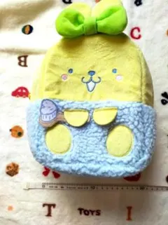 可愛いウサギのリュック イエロー/ブルー