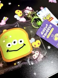 ディズニー トイストーリー リトルグリーンメン ダイカット スクイーズ チャーム
