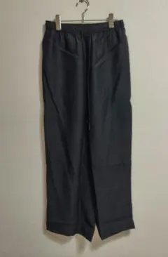 ビューティー＆ユース　ツイルパッチポケット イージーパンツ 　ブラック