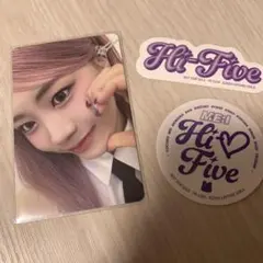 ME:I 佐々木心菜　Hi-Five 通常盤トレカ