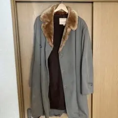 ミリタリー　ファーコート　古着