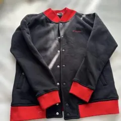 Columbia スタジャン ブラック/レッド M