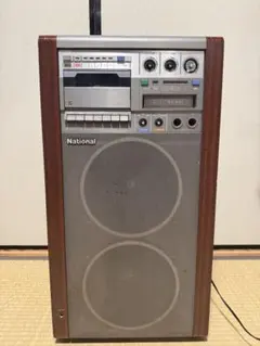 ナショナル　８トラックテーププレーヤー　カセットレコーダー　日本製のサムネイル